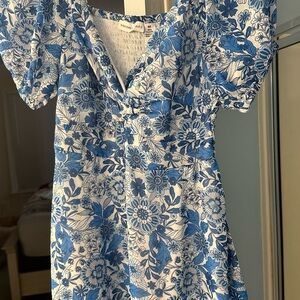 Sincerely Jules Blue Floral Dress